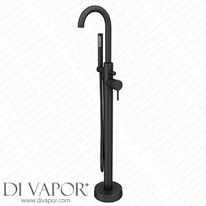 Arezzo Matt Black Freestanding Bath Tap with Shower Mixer - AZFSBLK Spare Parts