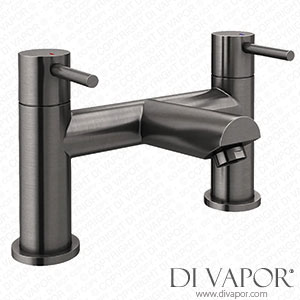 Arezzo Round Gunmetal Grey Bath Filler Tap - AZGMBF Spare Parts