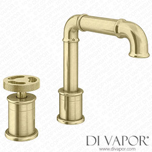 Arezzo Brushed Brass 2TH Industrial Style Deck Mounted Basin Mixer - AZISBB02 Spare Parts