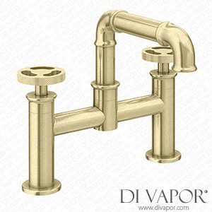 Arezzo Brushed Brass Industrial Style Bath Filler - AZISBB03 Spare Parts