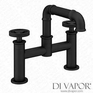 Arezzo Matt Black Industrial Style Bath Filler - AZISBK03 Spare Parts