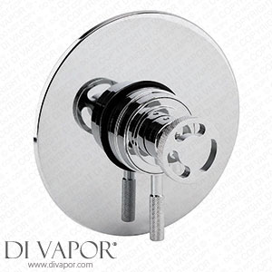 Arezzo Chrome Industrial Style Concealed Dual Shower Valve - AZISDUALC Spare Parts