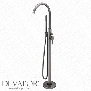 Arezzo Gunmetal Grey Freestanding Bath Tap with Shower Mixer - AZRGMFST Spare Parts