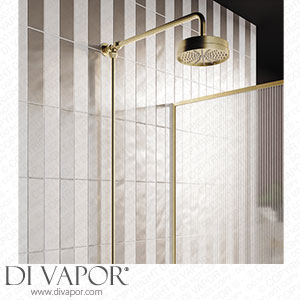 Arezzo Brushed Brass Rigid Riser Kit with 195mm Round Overhead Drench Shower Head - AZRR04BB Spare Parts