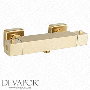 Arezzo Brushed Brass Square Thermostatic Bar Shower Valve - AZSQBVBB Spare Parts