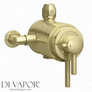 Arezzo Brushed Brass Round Exposed Dual Thermostatic Shower Valve - AZSV4BBE Spare Parts