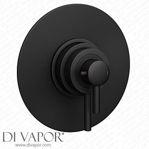 Arezzo Matt Black Round Concealed Dual Thermostatic Shower Valve - AZSV4MB Spare Parts