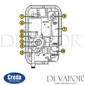 Creda Active 320S Shower Spare Parts