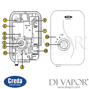 Creda Active 350S Spare Parts