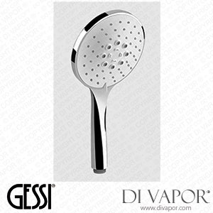 Gessi Three-setting Antilimestone Handshower With White Insert (Art. 14376) Spare Parts