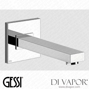 Gessi Bath Spout To Be Completed With Separate Control (Art. 20120) Spare Parts