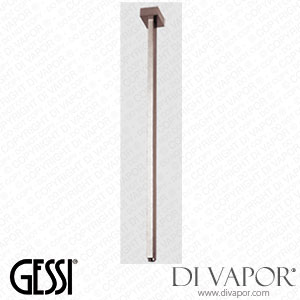 Gessi Ceiling-mounted Spout, Lenght On Request With Separate Control (Art. 20199) Spare Parts