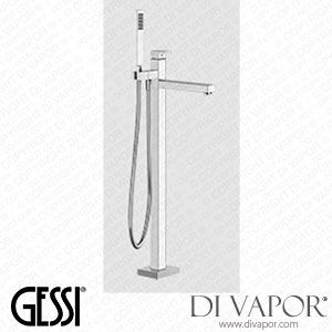 Gessi External Parts For Freestanding External Bath Mixer With Handshower And Automatic Diverter (Art. 24961) Spare Parts