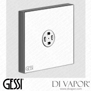 Gessi Quadro Wall-mounted Atomizer Jet (Art. 32979) Spare Parts