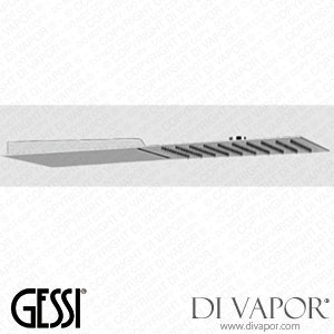 Gessi Multifunction Shower System Rainfall/waterfall Quadro 200 (Art. 33063) Spare Parts