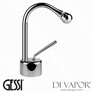 Gessi Bidet Mixer, Flexible Hoses With 3/8 Inch Connections, Without Waste (Art. 33807) Spare Parts