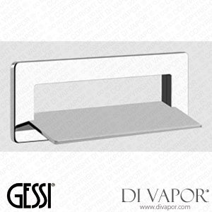 Gessi External Parts For Wall Fixing Ispa Waterfall Shower Spout With Separate Control (Art. 39895) Spare Parts