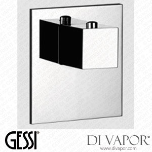 Gessi External Parts For Thermostatic High-capacity Built-in Mixer (Art. 43252) Spare Parts