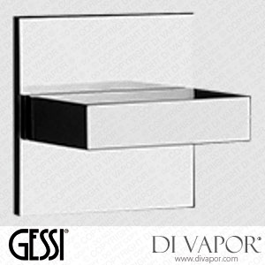 Gessi External Parts For Stop Valve For Thermostatic High-capacity Mixer, 3/4 Inch Connections (Art. 43264) Spare Parts