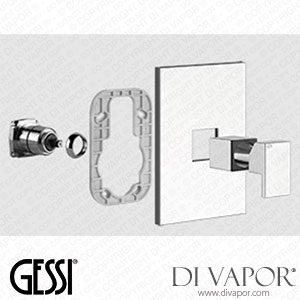 Gessi External Parts Wall-mounted Shower Mixer, One-way (Art. 44602) Spare Parts