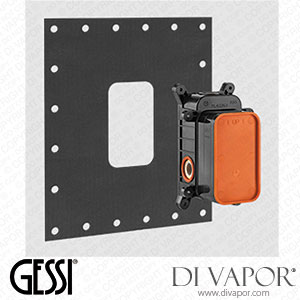 Gessi Built-in Part Wall-mounted For Shower Mixer, Two-way (Art. 44673) Spare Parts