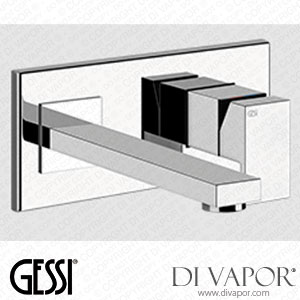 Gessi External Parts Wall-mounted Mixer, Medium Spout, Without Waste (Art. 44836) Spare Parts