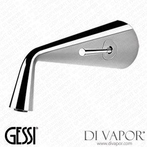 Gessi External Parts For Built-in Mixer With Waterfall Spout, Without Waste (Art. 45088) Spare Parts