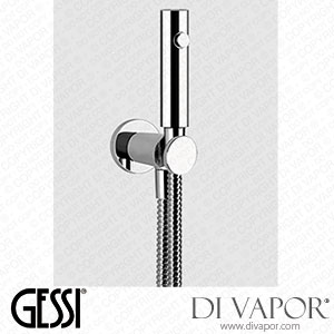 Gessi Hydrobrush With 1/2 Inch Connection (Art. 45121) Spare Parts