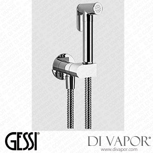 Gessi Shut-off Douchette With Pipe Connection And Safety Valve (Art. 45126) Spare Parts