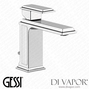 Gessi Basin Mixer, With 1 1/4 Inch Pop-up Waste And Flexible Hoses With 3/8 Inch Connections (Art. 46001) Spare Parts