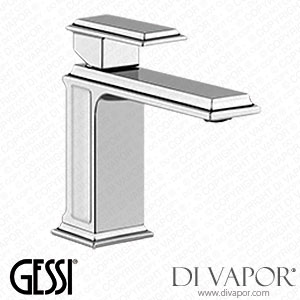 Gessi Basin Mixer, Flexible Hoses With 3/8 Inch Connections, Without Waste (Art. 46002) Spare Parts