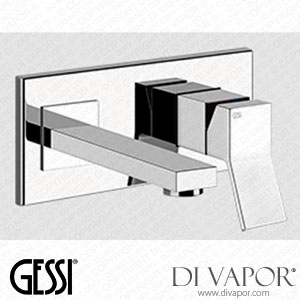 Gessi External Parts For Built-in Mixer With Short Spout, Without Waste (Art. 53089) Spare Parts