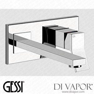 Gessi External Parts For Built-in Mixer With Long Spout, Without Waste (Art. 53090) Spare Parts