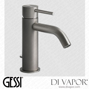 Gessi Basin Mixer, Flexible Connections, With Waste (Art. 54001) Spare Parts