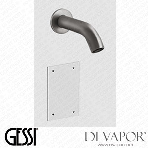 Gessi External Part For Wall-mounted Electronic Mixer. Flessa (Art. 54014) Spare Parts