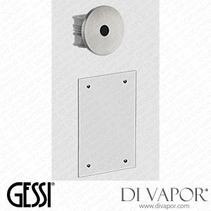 Gessi External Parts For Built-in Electronic Separate Control With Temperature And Flow Rate Setting Box (Art. 54020) Spare Parts