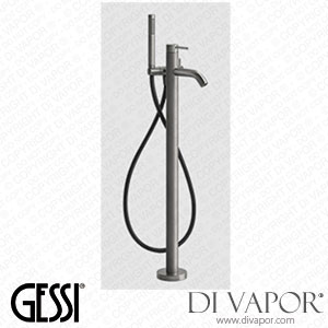 Gessi External Parts Freestanding Bath Mixer (Art. 54028) Spare Parts