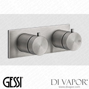 Gessi External Parts For Thermostatic Mixer, One-way Diverter (Art. 54032) Spare Parts