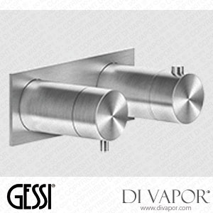 Gessi External Parts For Thermostatic Mixer, Three-way Diverter (Art. 54036) Spare Parts