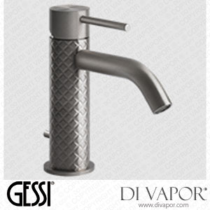 Gessi Basin Mixer, Flexible Connections, With Waste (Art. 54101) Spare Parts