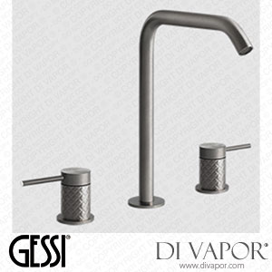 Gessi Three-holes Basin Mixer With Spout, With Flexible Hoses, Without Waste (Art. 54111) Spare Parts