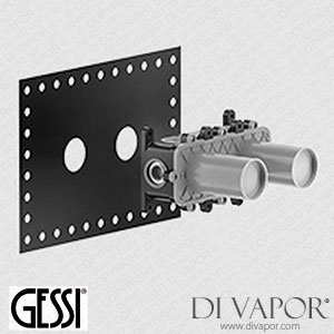 Gessi Built-in Part For Thermostatic Mixer (Art. 54169) Spare Parts