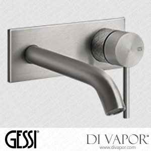 Gessi External Parts Basin Mixer, Medium Spout, Without Waste (Art. 54188) Spare Parts