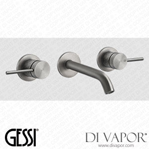 Gessi External Parts Three-holes Basin Mixer With Medium Spout, Without Waste (Art. 54192) Spare Parts