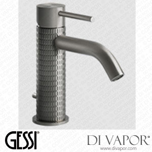 Gessi Basin Mixer, Flexible Connections, With Waste (Art. 54201) Spare Parts