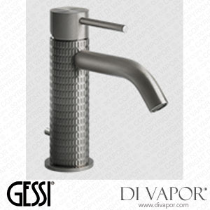 Gessi Basin Mixer, Flexible Connections, With Waste (Art. 54203) Spare Parts