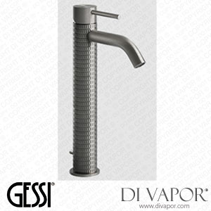 Gessi Basin Mixer High , Short Spout, Flexible Connections, With Waste (Art. 54204) Spare Parts