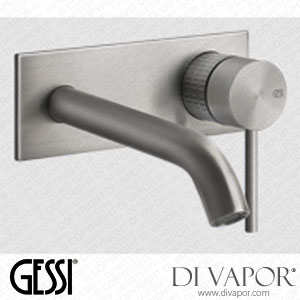 Gessi External Parts Basin Mixer, Medium Spout, Without Waste (Art. 54288) Spare Parts