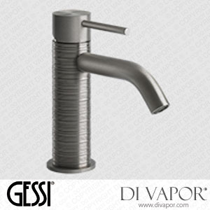 Gessi Basin Mixer, Flexible Connections, Without Waste (Art. 54302) Spare Parts