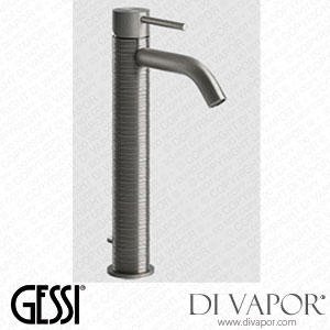 Gessi Basin Mixer High , Short Spout, Flexible Connections, With Waste (Art. 54304) Spare Parts